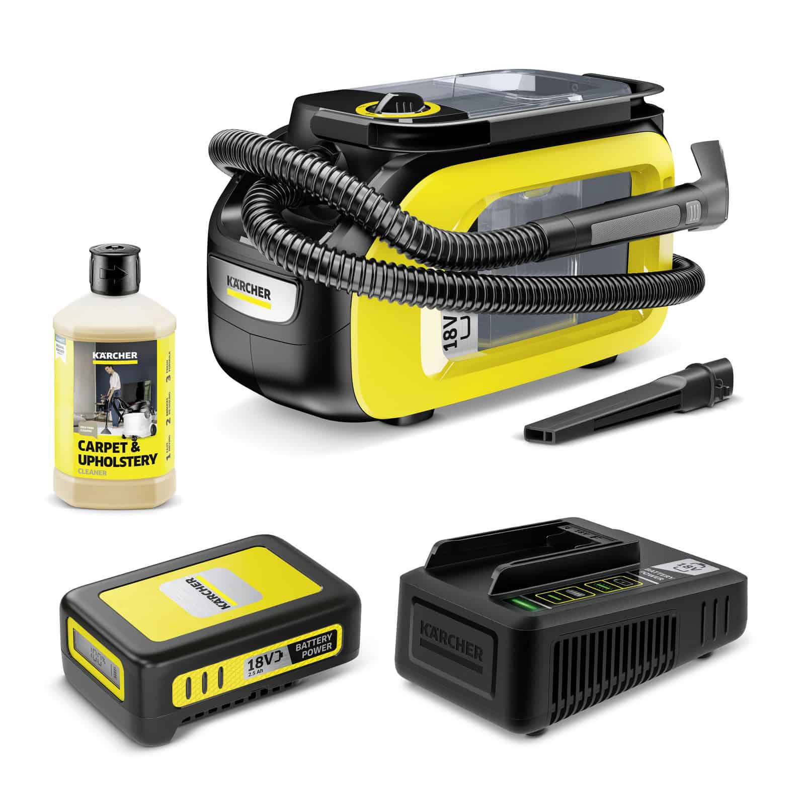 Batériový tepovač SE 3-18 Compact Battery Set